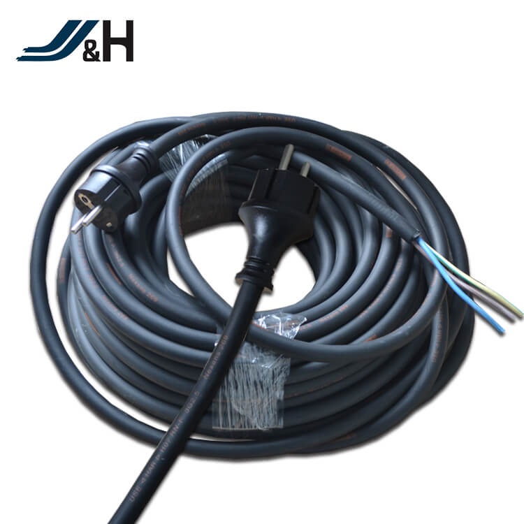HAR批準(zhǔn)的帶有H07RN-F 3G 2.5 2Pin歐洲標(biāo)準(zhǔn)的歐洲電氣擴(kuò)展插頭
